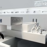 Construmat trade fair (EXPO) faucet stand design builded in Barcelona